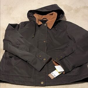Sanctuary Waxed Barn Coat - size M